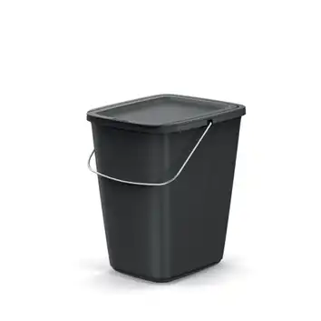 KEDEN Kosz na śmieci Compacta Q Basic - czarny 9L