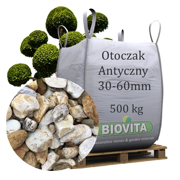 Kamień dekoracyjny otoczak ANTYCZNY 30-60mm BIOVITA pół tony