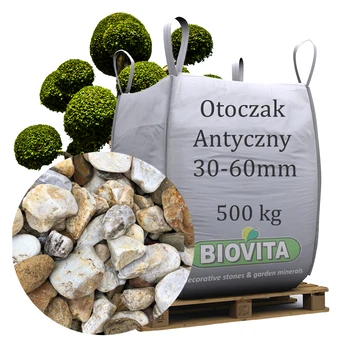Kamień dekoracyjny otoczak ANTYCZNY 30-60mm BIOVITA pół tony