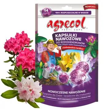 Kapsułki nawozowe do rododendronów i roślin kwasolubnych 14 szt. Agrecol