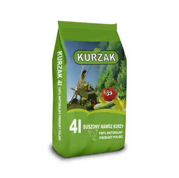 Kurzak suszony naturalny nawóz kurzy  4L BIOVITA