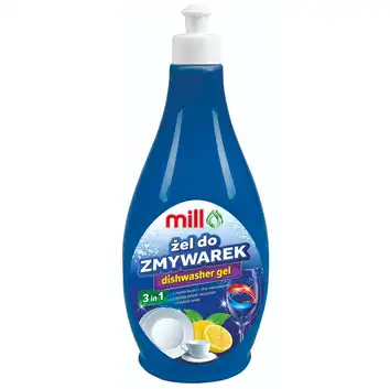 MILL żel do zmywarek 3w1 cytrynowy 760 ml