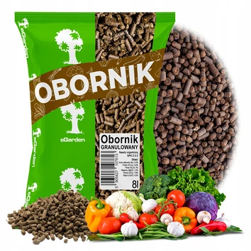 OBORNIK naturalny nawóz organiczny Granulowany 8L eGarden
