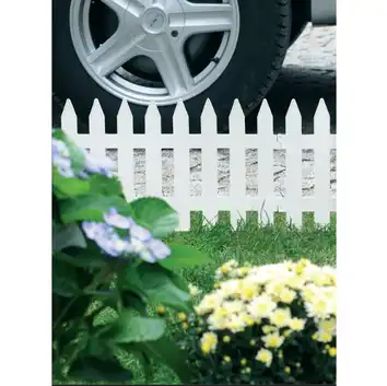 Płotek ogrodowy Classic Garden IPŁSU 322 x 35 cm biały