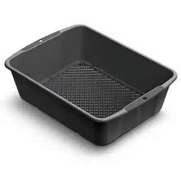 Sito ogrodowe Respana Garden Sieve ISIK400 prostokątne 40x30 cm czarne