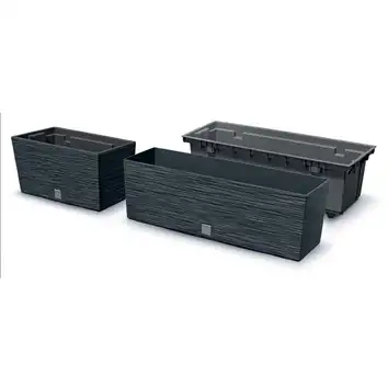 Skrzynka donica Furu Case DFC400 395x185x195 mm antracyt