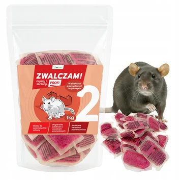 Skuteczna trutka PRO 2 na myszy i szczury w magazynach i gospodarstwach 1kg