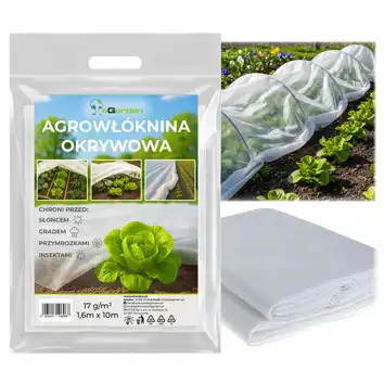 eGarden Agrowłóknina P-17 biała 1.6x10m