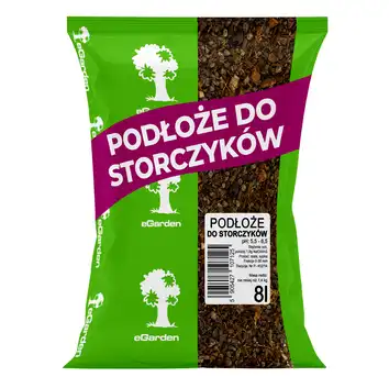 eGarden Podłoże Ziemia do Storczyków Orchidei 8L