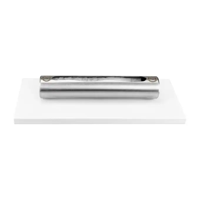 Biokominek wolnostojący Stainless biały połysk 002.04.009.00