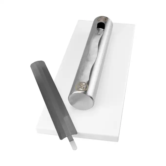 Biokominek wolnostojący Stainless biały połysk 002.04.009.00