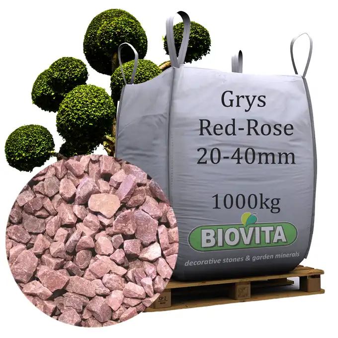 Biovita GRYS Red-Rose 20-40mm big bag