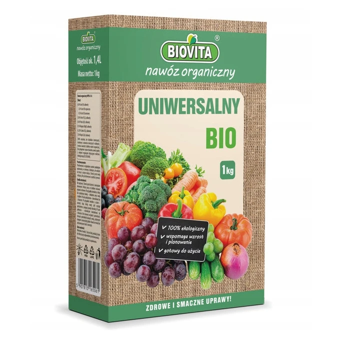 Biovita Nawóz organiczny uniwersalny BIO granulat 1kg