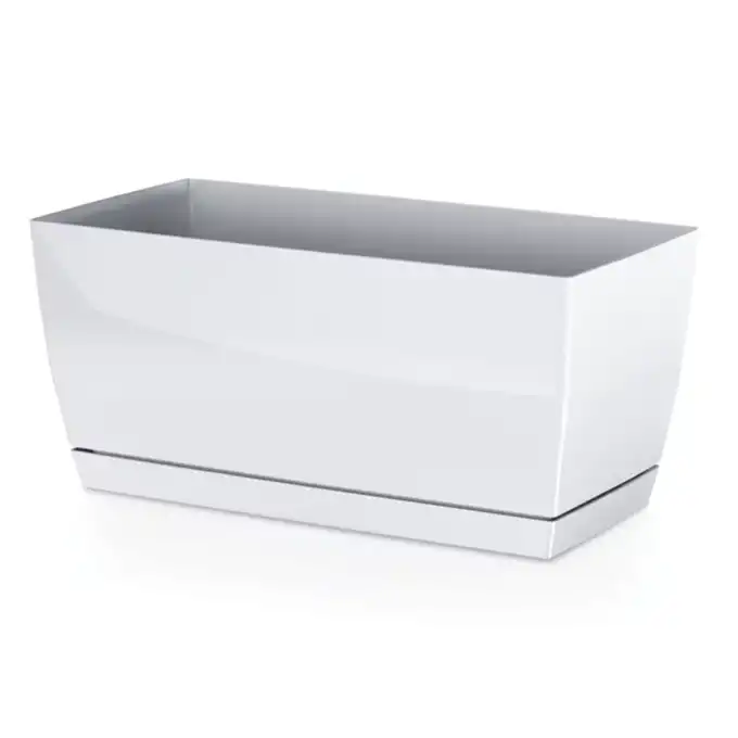Doniczka Coubi Case P 39x19x18,2 cm Ziołówka 10,6L DUPP400 biały