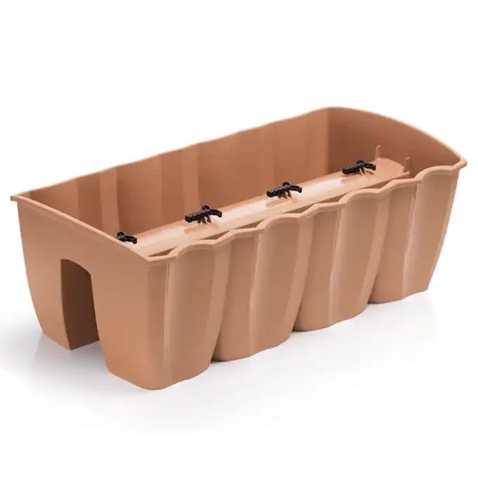 Doniczka Crown DCRO600 wisząca balkonowa 18 L terakota