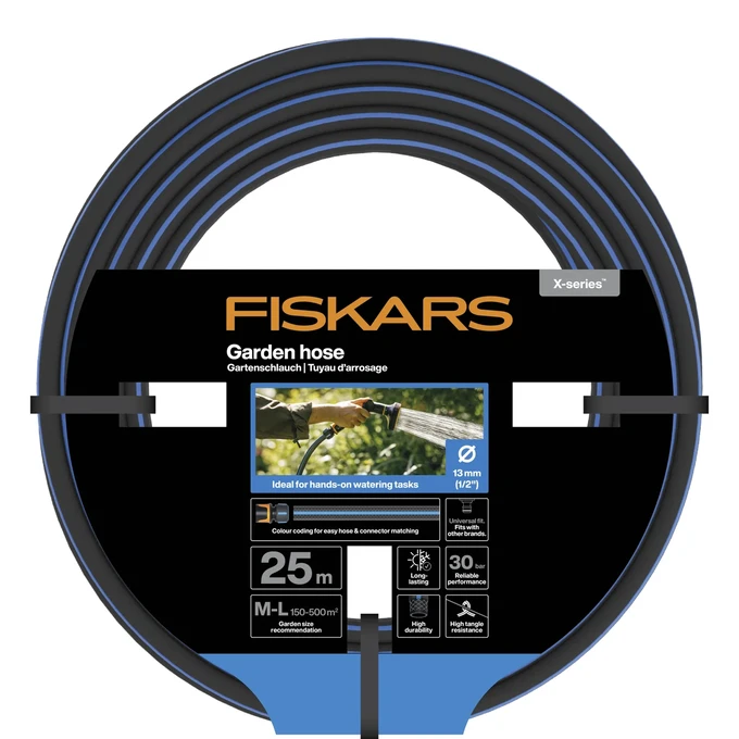 FISKARS Wąż ogrodowy X-series 13 mm (1/2”) 25 m FIS1076045