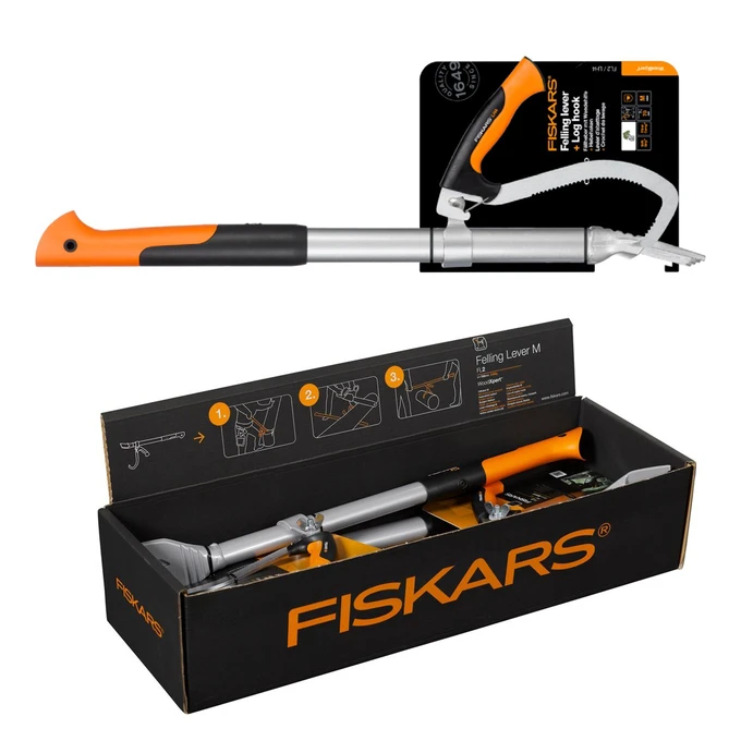 FISKARS WoodXpert dźwignia-obracak do pni drzew (M) 70 cm FIS 1015438