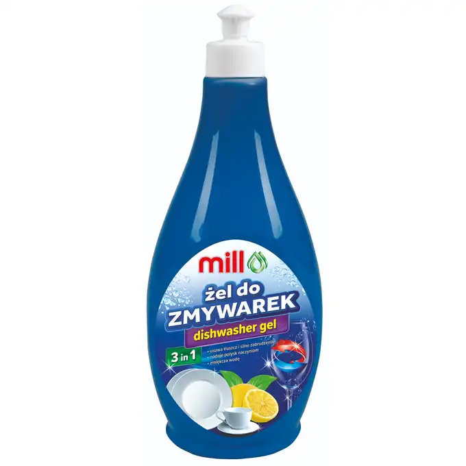 MILL żel do zmywarek 3w1 cytrynowy 760 ml