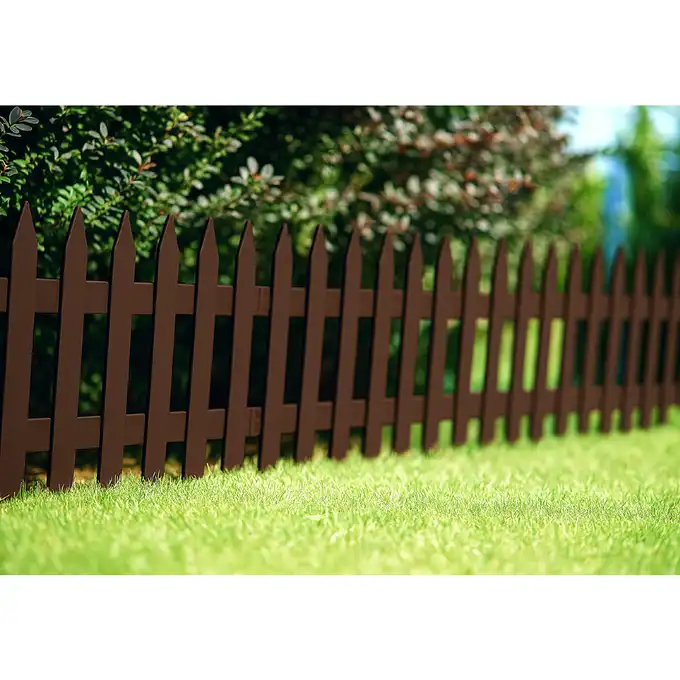 Płotek ogrodowy Classic Garden IPŁSU2 360 x 52 cm brązowy