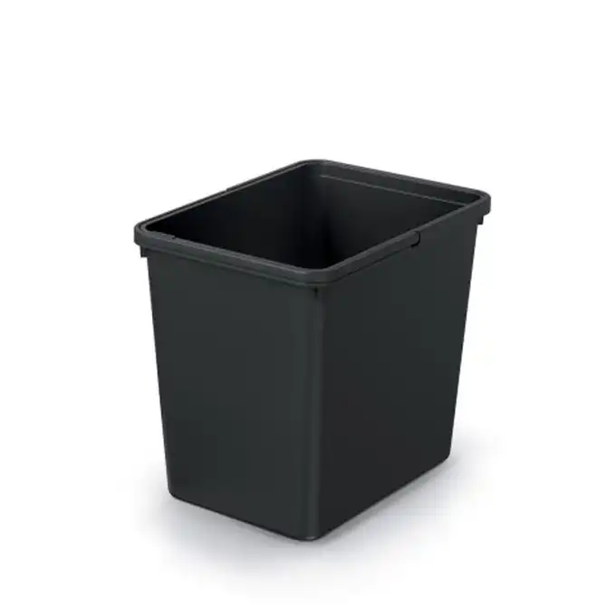 Wkład do kosza na śmieci Systema Basic - czarny recykling 23L KEDEN