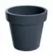 Doniczka LOFLY 24,5 cm DLOF250 6,7 L antracyt