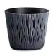 Doniczka Sandy Round 12,8 cm DSR130 antracyt 0,9 L Prosperplast