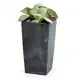 Doniczka Urbi Square Beton Effect DURS225E wysoka 16,3 L z wkładem 22x22x42 antracyt