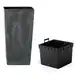 Doniczka Urbi Square Beton Effect DURS225E wysoka 16,3 L z wkładem 22x22x42 antracyt