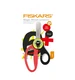 FISKARS Nożyczki dziecięce 13 cm, ninja FIS 1064075