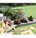 Obrzeże Garden Border IBRA krawężnik 3,9 m x 18,6 cm plecionka brąz