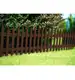 Płotek ogrodowy Classic Garden IPŁSU 322 x 35 cm brązowy