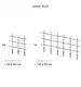 Podpora do roślin Floo Supports IFLS3 60x120 cm zielony leśny