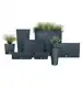 Skrzynka donica Furu Case DFC400 395x185x195 mm beton