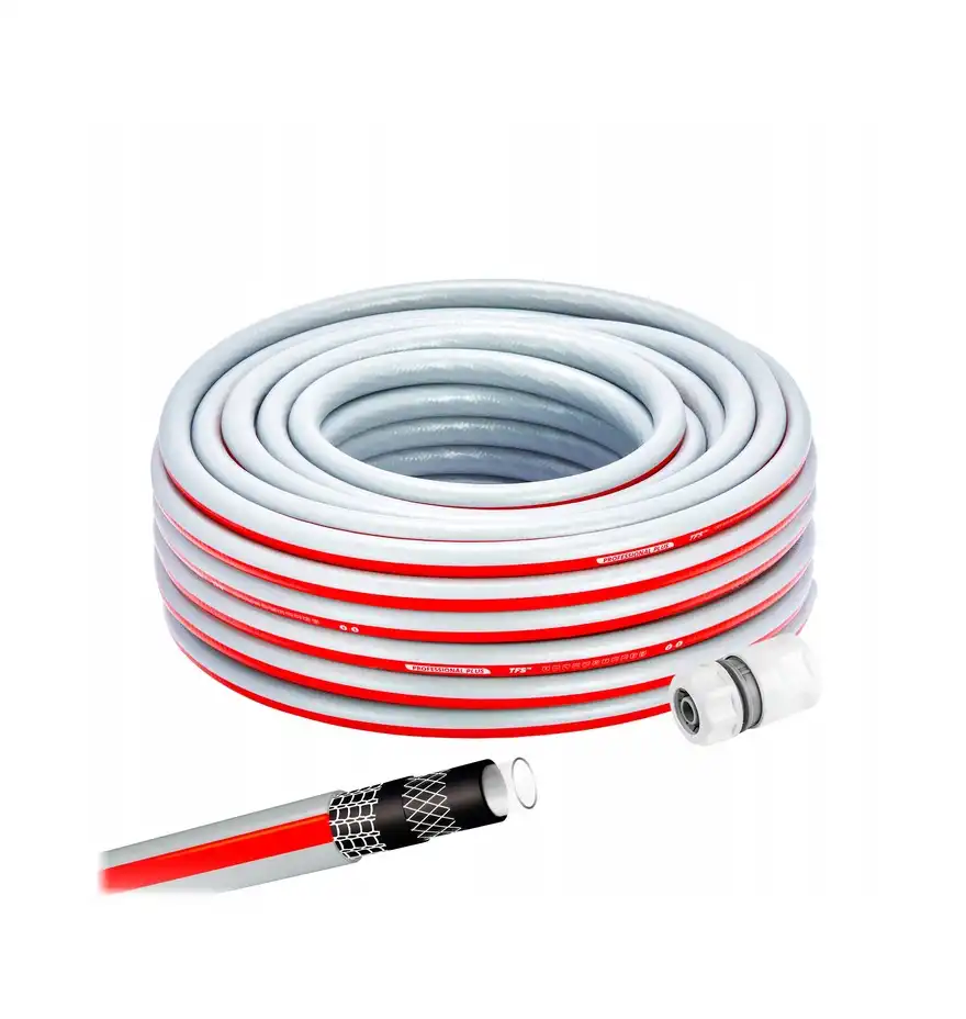 Zestaw Vartco 1/2" 30MB Wąż ogrodowy PROFESSIONAL PLUS TFS + złączka 