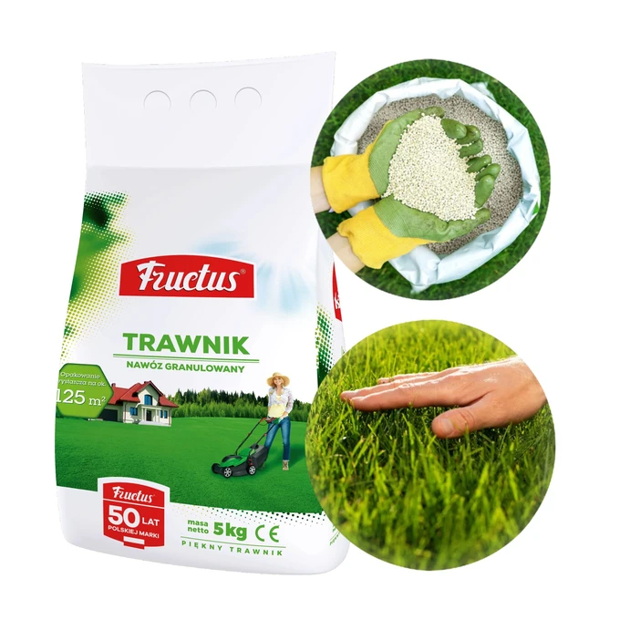 Fructus Trawnik mineralny nawóz do trawy, wszystkich rodzajów trawników 5kg
