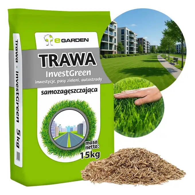 Invest Green trawa samozagęszczająca na tereny inwestycyjne i rekultywację 15 kg