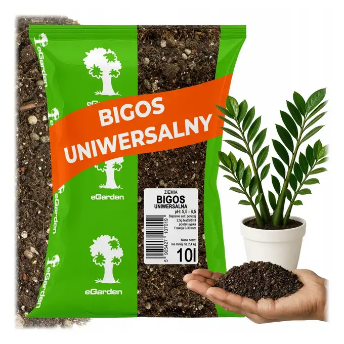 Podłoże BIGOS Lekka Ziemia Uniwersalna 10l eGarden