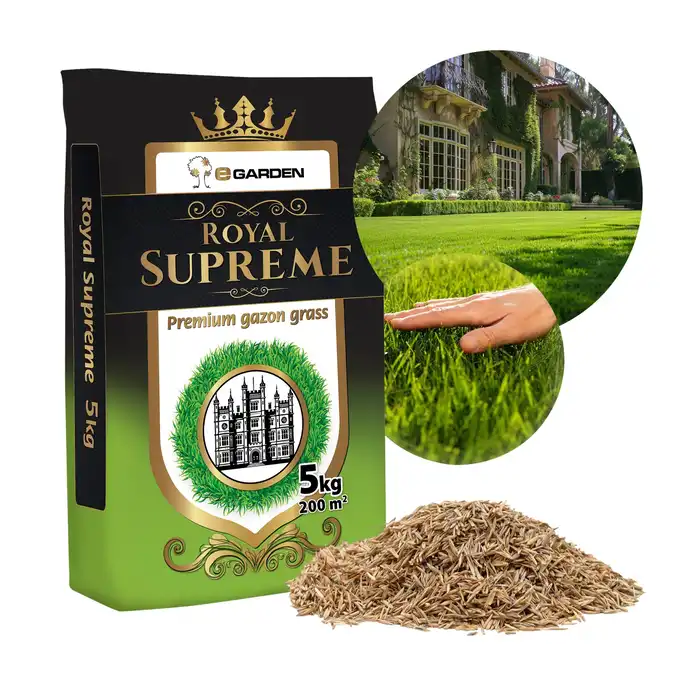 Trawa Royal Supreme Premium gazon grass Mieszanka Traw 5 kg eGarden