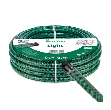 VARTCO Wąż ogrodowy LIGHT 20 bar 3-warstwowy 1/2" 50 m