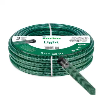 VARTCO Wąż ogrodowy LIGHT 20 bar 3-warstwowy 3/4" 20 m