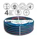 VARTCO Wąż ogrodowy LIGHT blue 22 bar 4-warstwowy 1/2" 50 m