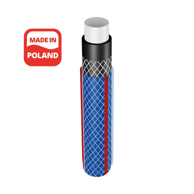 VARTCO Wąż ogrodowy LIGHT blue 22 bar 4-warstwowy 1/2" 50 m