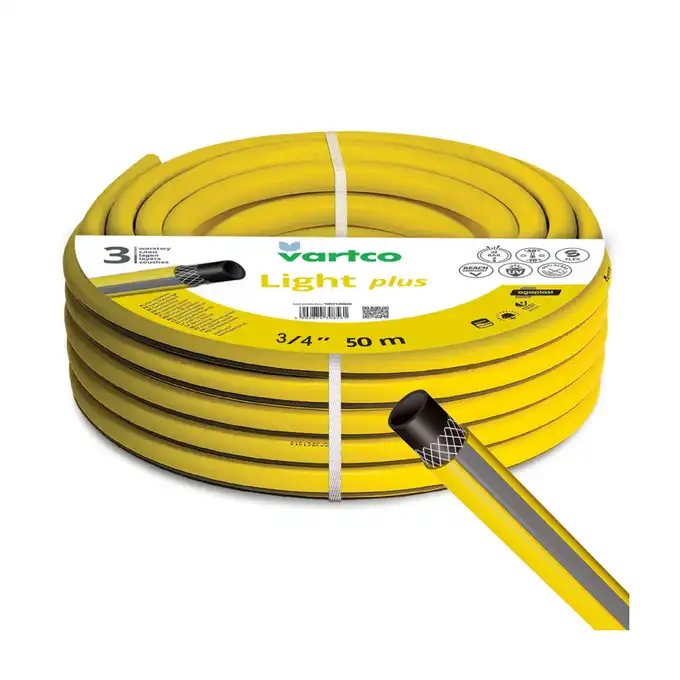 VARTCO Wąż ogrodowy LIGHT plus 25 bar 3-warstwowy 3/4" 50 m