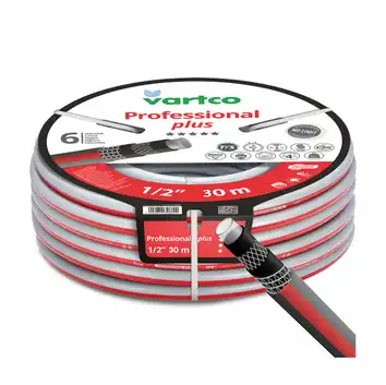VARTCO Wąż ogrodowy PROFESSIONAL plus 30 bar 6-warstwowy 1/2" 30 m