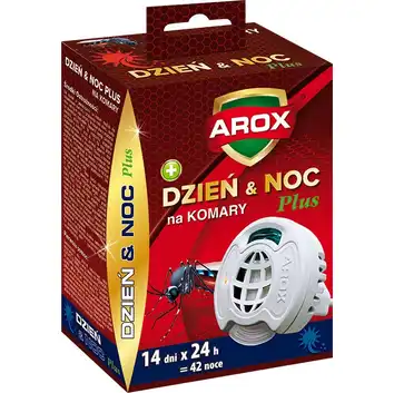 Elektrofumigator + wkład DZIEŃ I NOC AROX