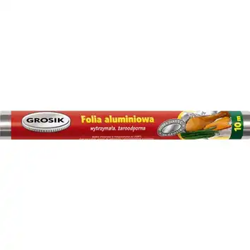 Folia aluminiowa 10m GROSIK