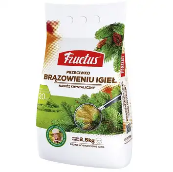 Fructus nawóz przeciwko brązowieniu igieł do tui i iglaków 2,5 kg
