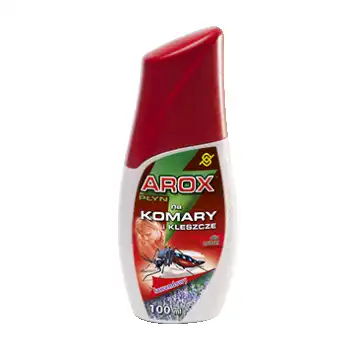 Lawendowy płyn odstraszający komary i kleszcze dla ludzi 100ml AROX