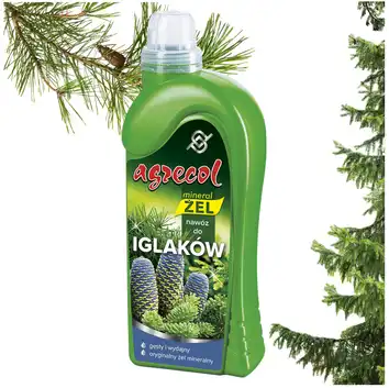 Mineral Żel nawóz do iglaków tui, świerków, jodeł, cisów 1 L Agrecol