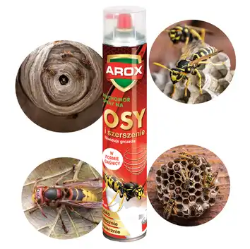 Muchomor Turbo spray zwalcza osy i szerszenie 750 ml AROX